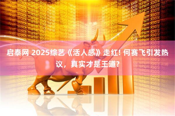 启泰网 2025综艺《活人感》走红! 何赛飞引发热议,真实才是王道?