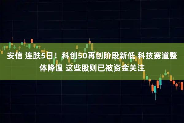 安信 连跌5日！科创50再创阶段新低 科技赛道整体降温 这些股则已被资金关注